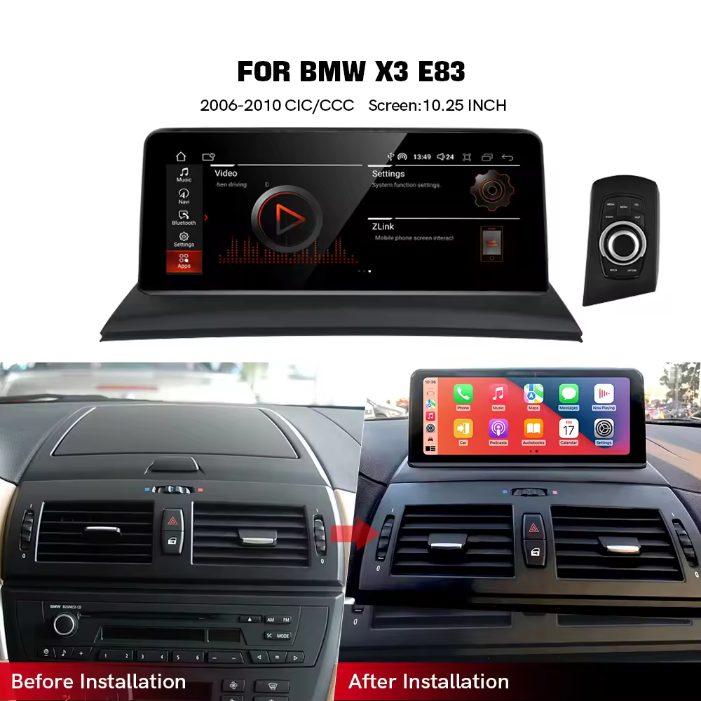 Bmw X3 E83 2007-2010 CIC 10.25''