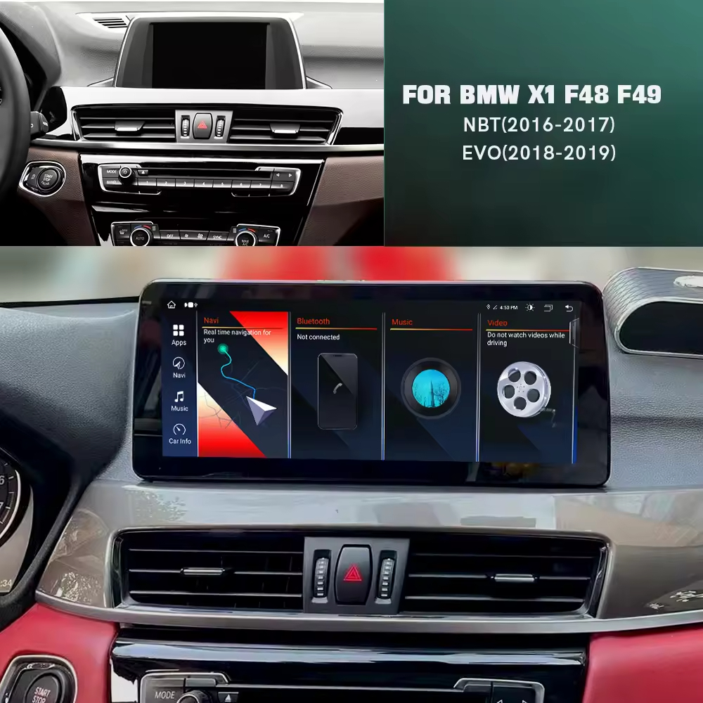 Bmw X1 F48 F49 2016 2019  NBT EVO 12.3''